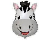 Μπαλόνι Φοιλ Σχήμα Κεφάλι Ζέβρα / 68 x 48 εκ